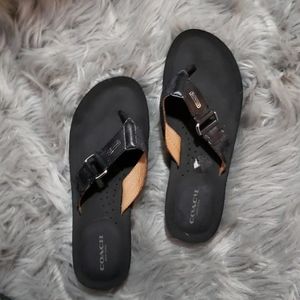Coach flip flops